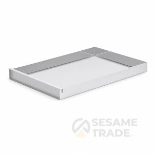 SÜTŐTEPSI 58X40X5 ALUMÍNIUM