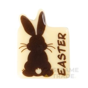 LEMAN FEHÉRCSOK.TÁBLA NYÚL EASTER 120 DB 3,5*2,5CM