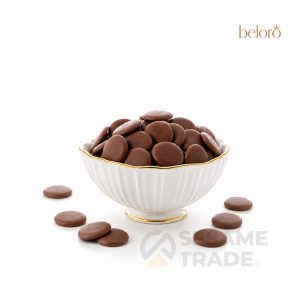 TEJCSOKOLÁDÉ KORONG 33% 10 KG BELORO
