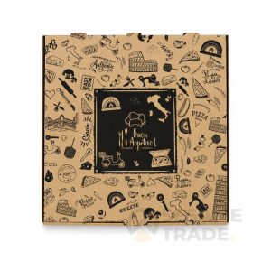 PIZZA DOBOZ 32X32CM 100 DB/CS ERŐS
